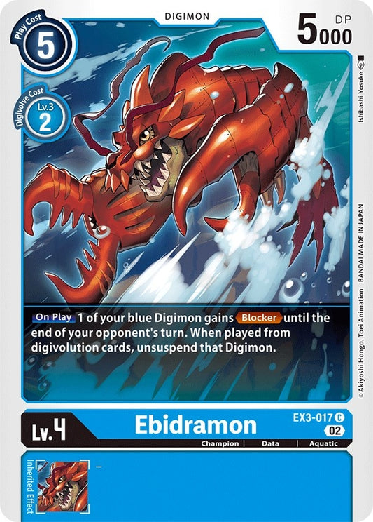 Image for Ebidramon - Digimon Card Game