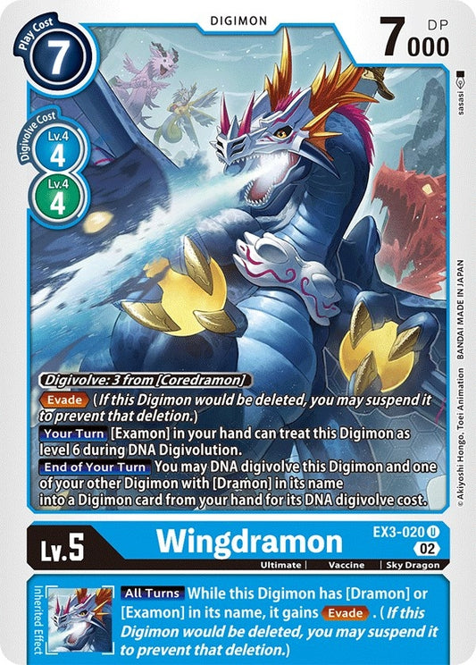 Image for Wingdramon - Digimon Card Game