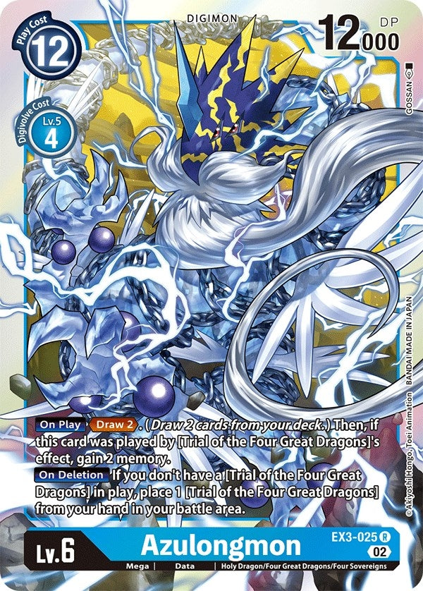 Image for Azulongmon - Digimon Card Game