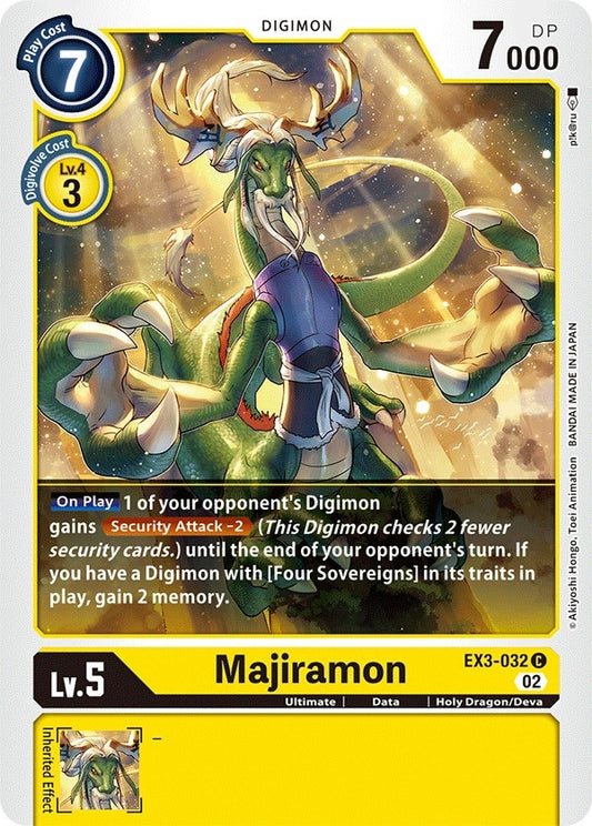 Image for Majiramon - Digimon Card Game
