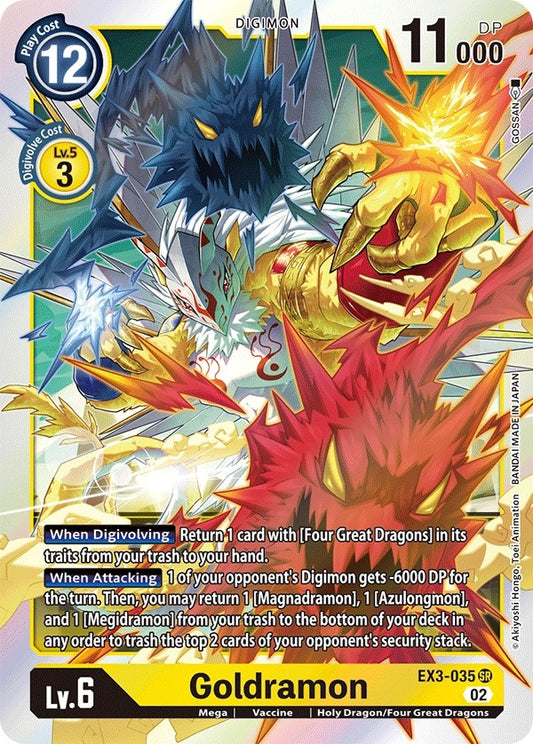 Image for Goldramon - Digimon Card Game