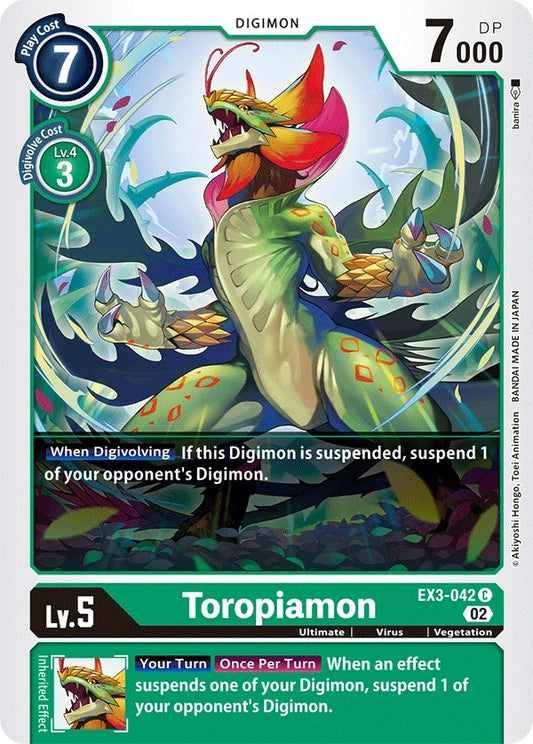 Image for Toropiamon - Digimon Card Game