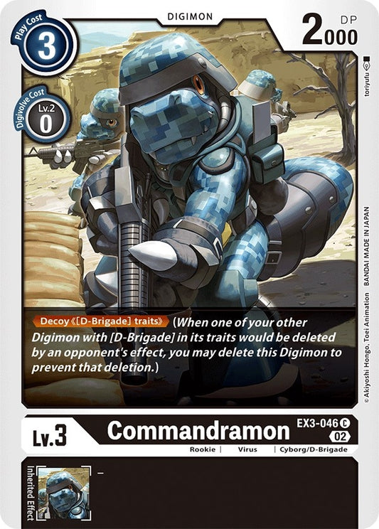 Image for Commandramon - Digimon Card Game
