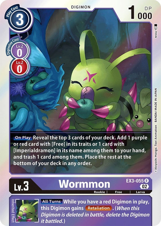 Image for Wormmon - Digimon Card Game