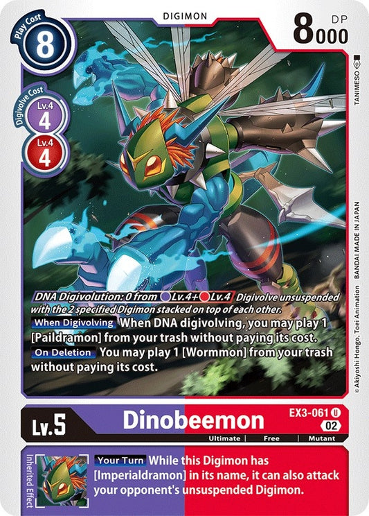 Image for Dinobeemon - Digimon Card Game