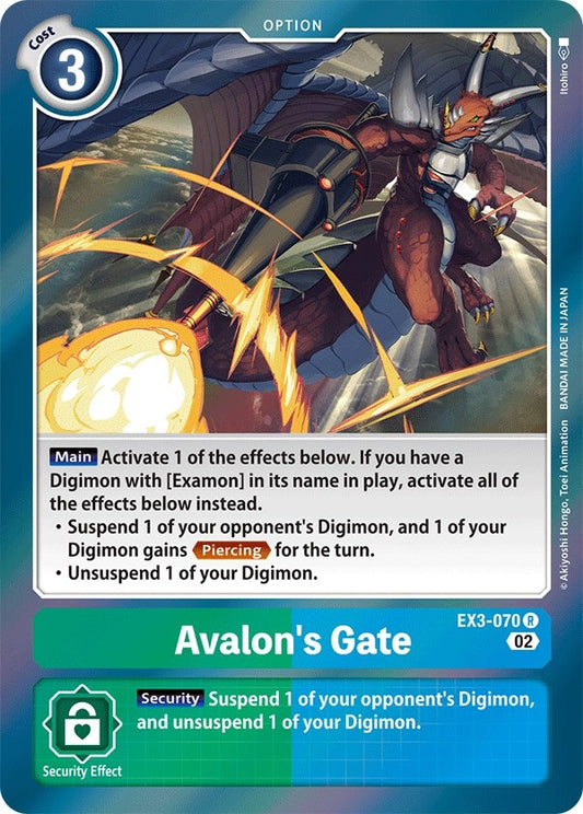 Image for Avalon's Gate - Digimon Card Game