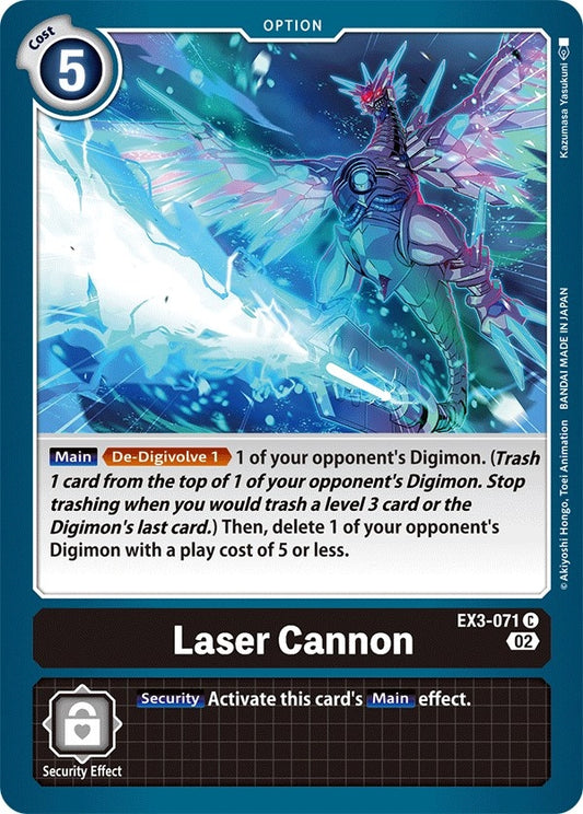 Image for Laser Cannon - Digimon Card Game