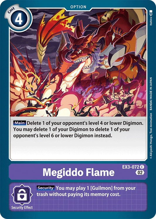 Image for Megiddo Flame - Digimon Card Game