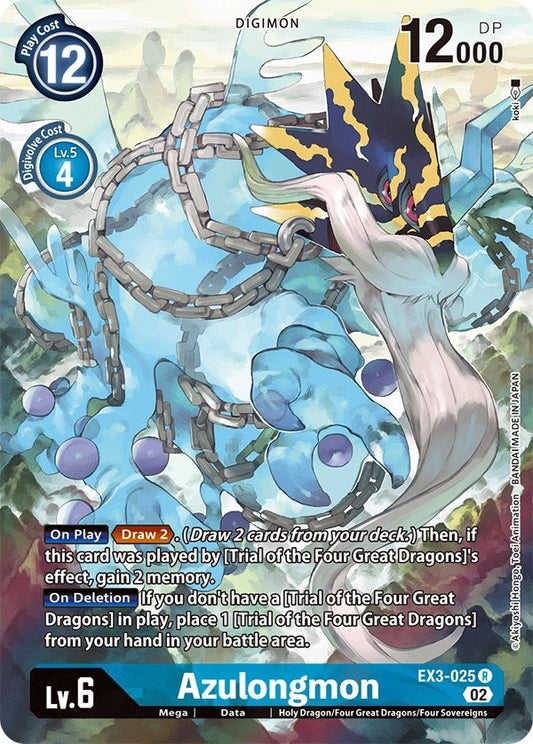 Image for Azulongmon (Alternate Art) - Digimon Card Game