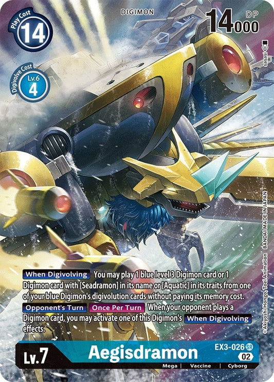 Image for Aegisdramon (Alternate Art) - Digimon Card Game