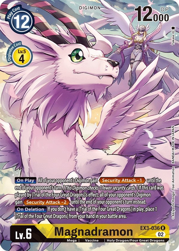 Image for Magnadramon (Alternate Art) - Digimon Card Game