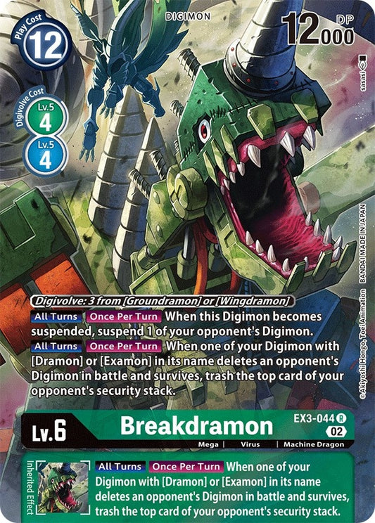 Image for Breakdramon (Alternate Art) - Digimon Card Game