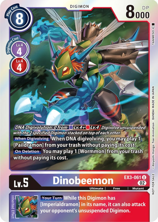 Image for Dinobeemon (Box Topper) - Digimon Card Game