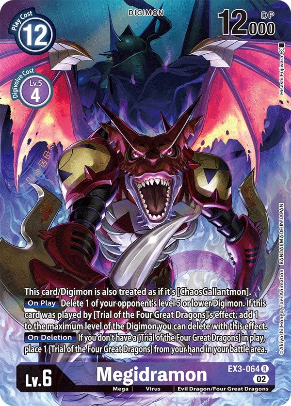 Image for Megidramon (Alternate Art) - Digimon Card Game