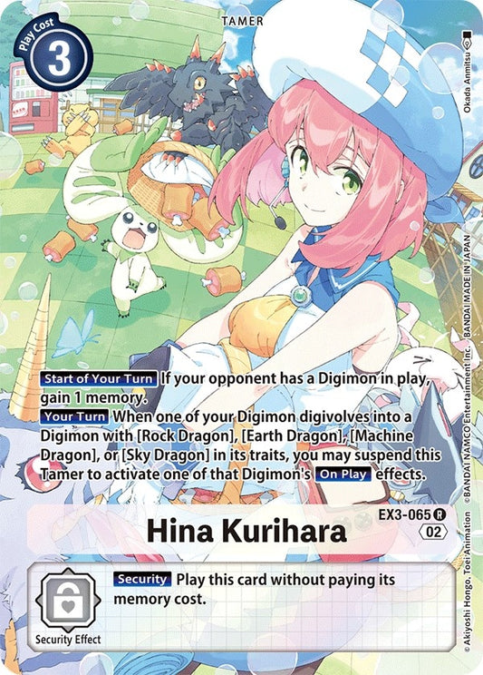 Image for Hina Kurihara (Alternate Art) - Digimon Card Game