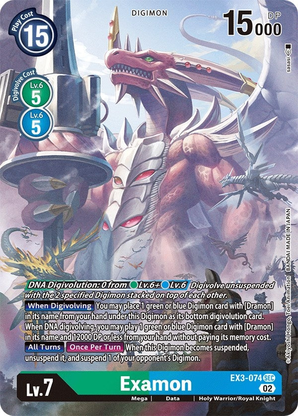 Image for Examon (Alternate Art) - Digimon Card Game