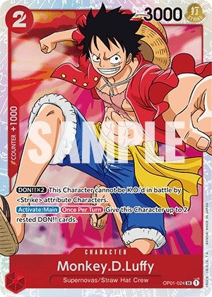 Image for Monkey.D.Luffy (024) - One Piece Card Game