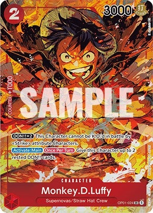 Image for Monkey.D.Luffy (024) (Parallel) - One Piece Card Game