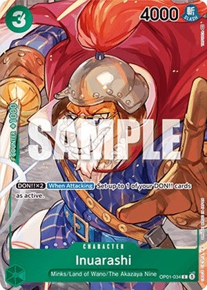 Image for Inuarashi (Box Topper) - One Piece Card Game