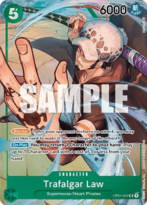 Image for Trafalgar Law (047) (Parallel) - One Piece Card Game