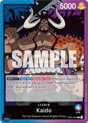 Image for Kaido (061) - One Piece Card Game
