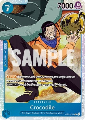 Image for Crocodile (067) - One Piece Card Game