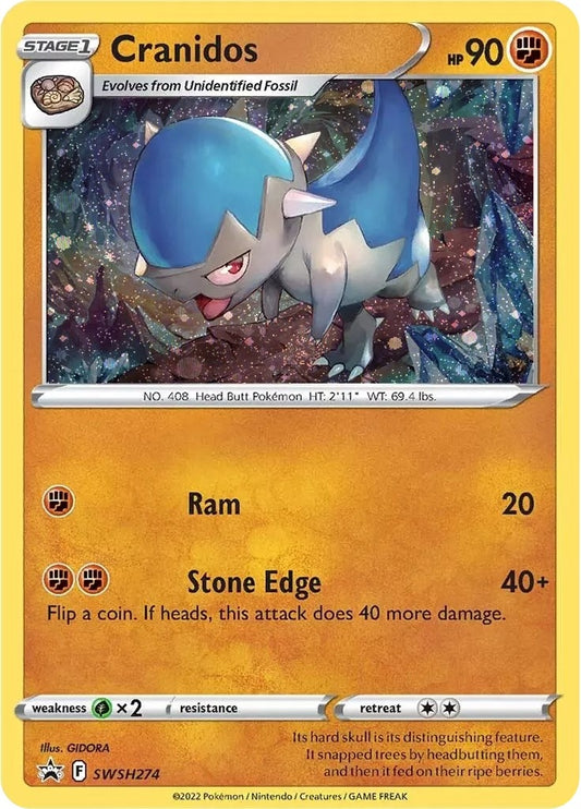 Image for Cranidos - SWSH274 - Pokemon