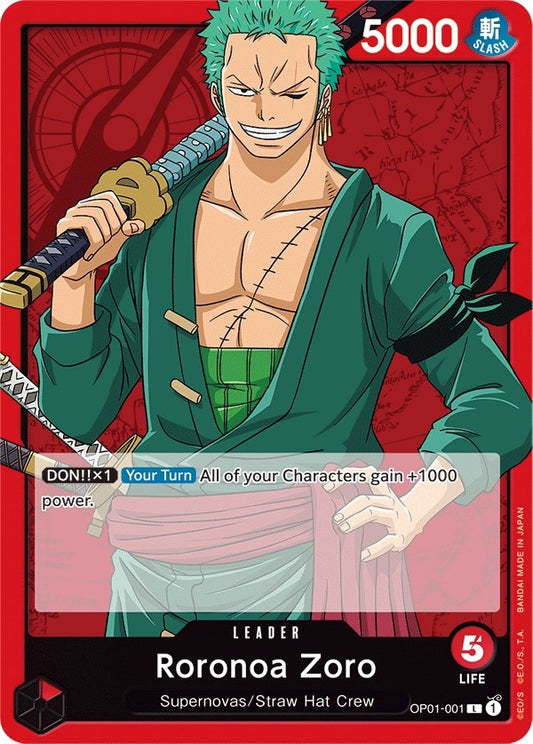 Image for Roronoa Zoro (001) - One Piece Card Game