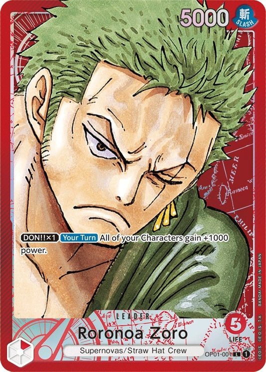 Image for Roronoa Zoro (001) (Parallel) - One Piece Card Game