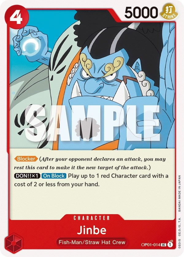 Image for Jinbe (014) - One Piece Card Game