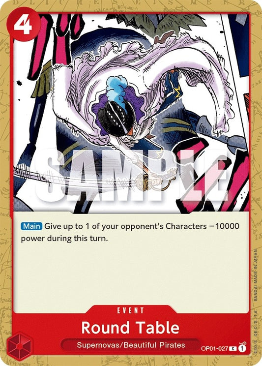 Image for Round Table - One Piece Card Game