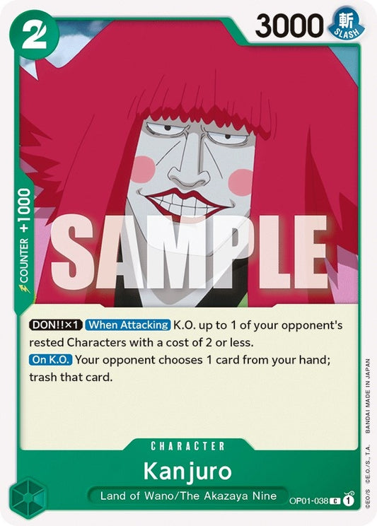 Image for Kanjuro - One Piece Card Game