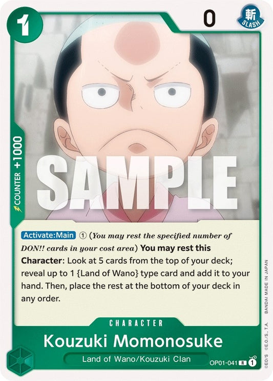 Image for Kouzuki Momonosuke - One Piece Card Game