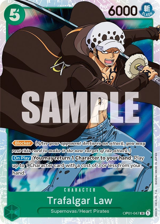 Image for Trafalgar Law (047) - One Piece Card Game