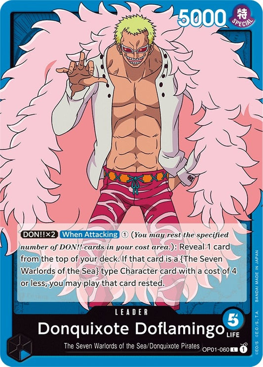 Image for Donquixote Doflamingo (060) - One Piece Card Game
