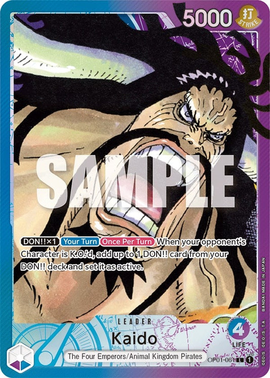 Image for Kaido (061) (Parallel) - One Piece Card Game