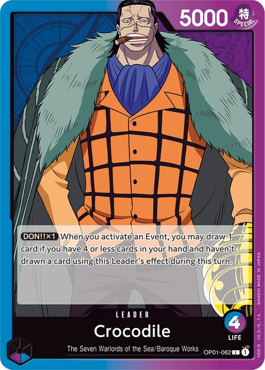Image for Crocodile (062) - One Piece Card Game