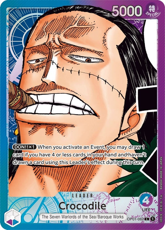 Image for Crocodile (062) (Parallel) - One Piece Card Game