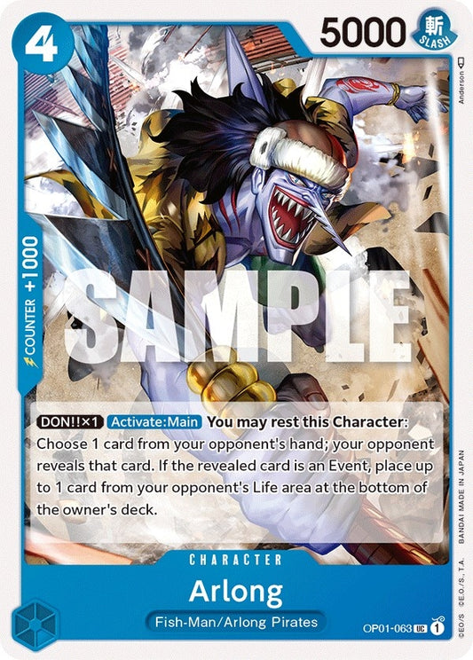 Image for Arlong - One Piece Card Game