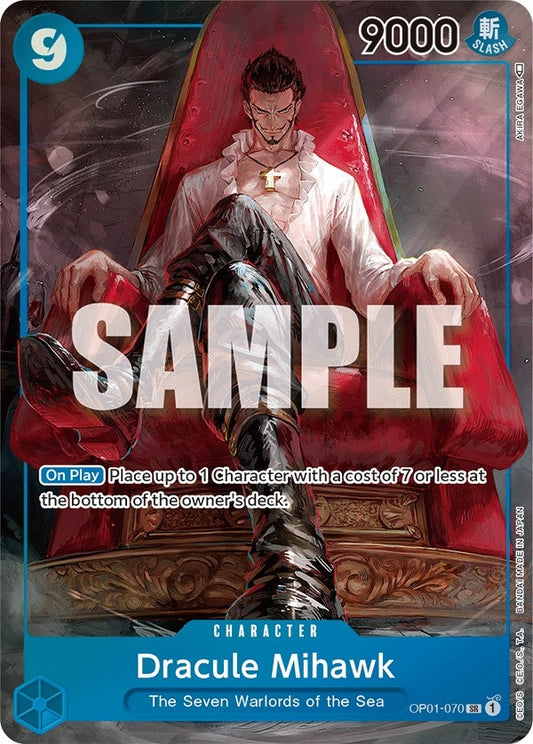 Image for Dracule Mihawk (Parallel) - One Piece Card Game