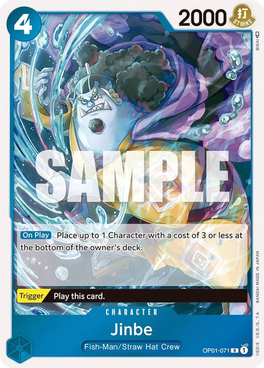 Image for Jinbe (071) - One Piece Card Game