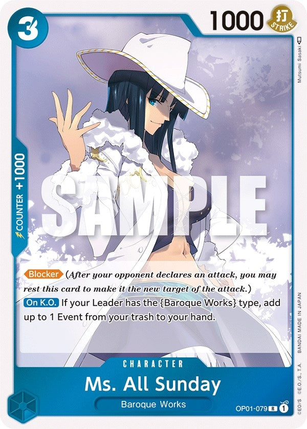 Image for Ms. All Sunday - One Piece Card Game