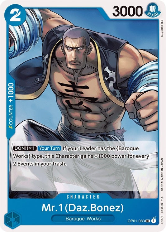 Image for Mr.1 (Daz.Bonez) - One Piece Card Game