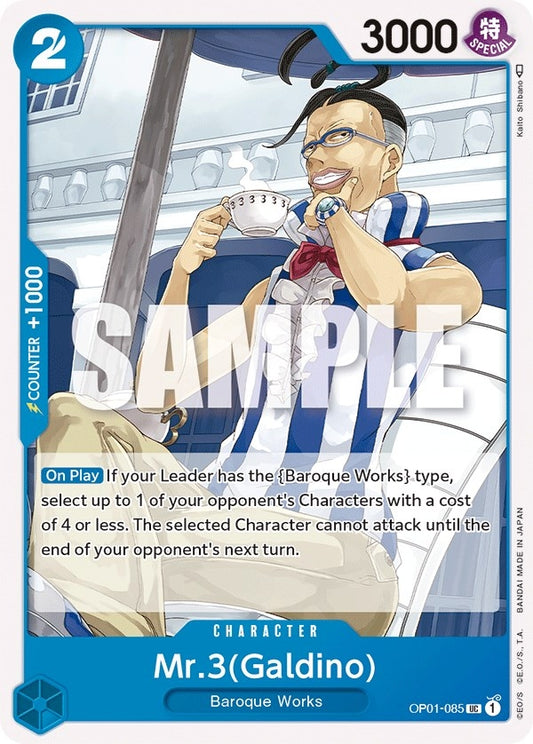 Image for Mr.3 (Galdino) - One Piece Card Game