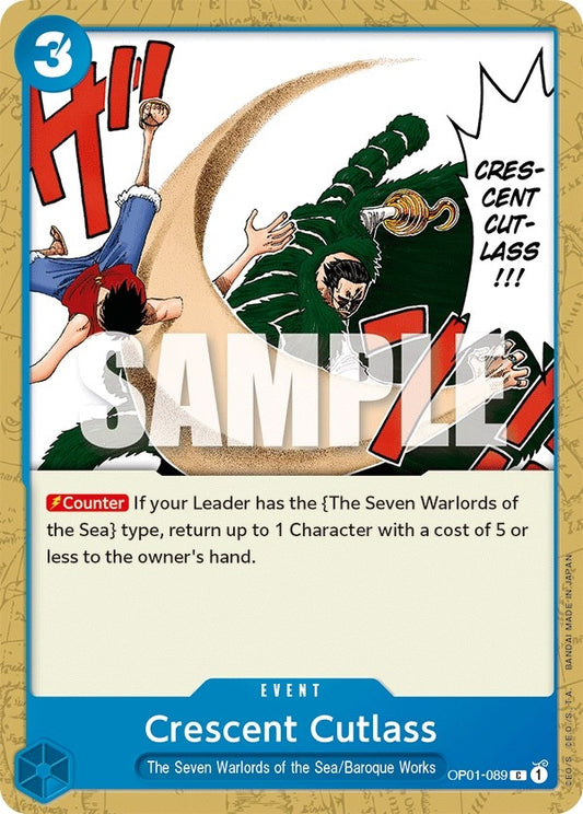Image for Crescent Cutlass - One Piece Card Game