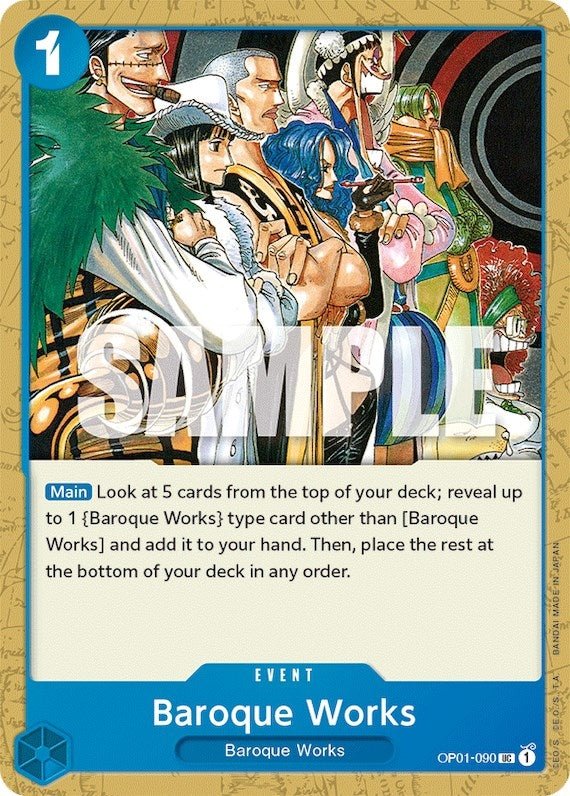 Image for Baroque Works - One Piece Card Game