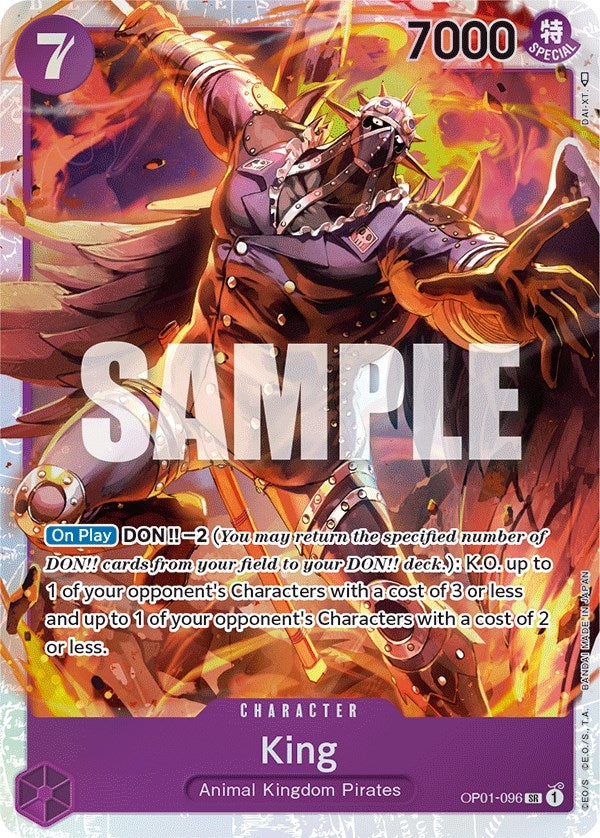 Image for King (096) - One Piece Card Game