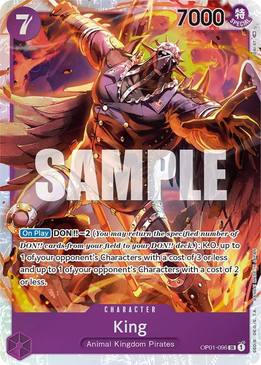 Image for King (096) - One Piece Card Game