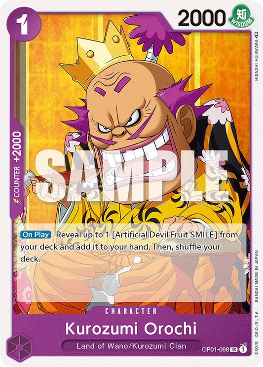 Image for Kurozumi Orochi - One Piece Card Game
