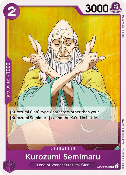 Image for Kurozumi Semimaru - One Piece Card Game